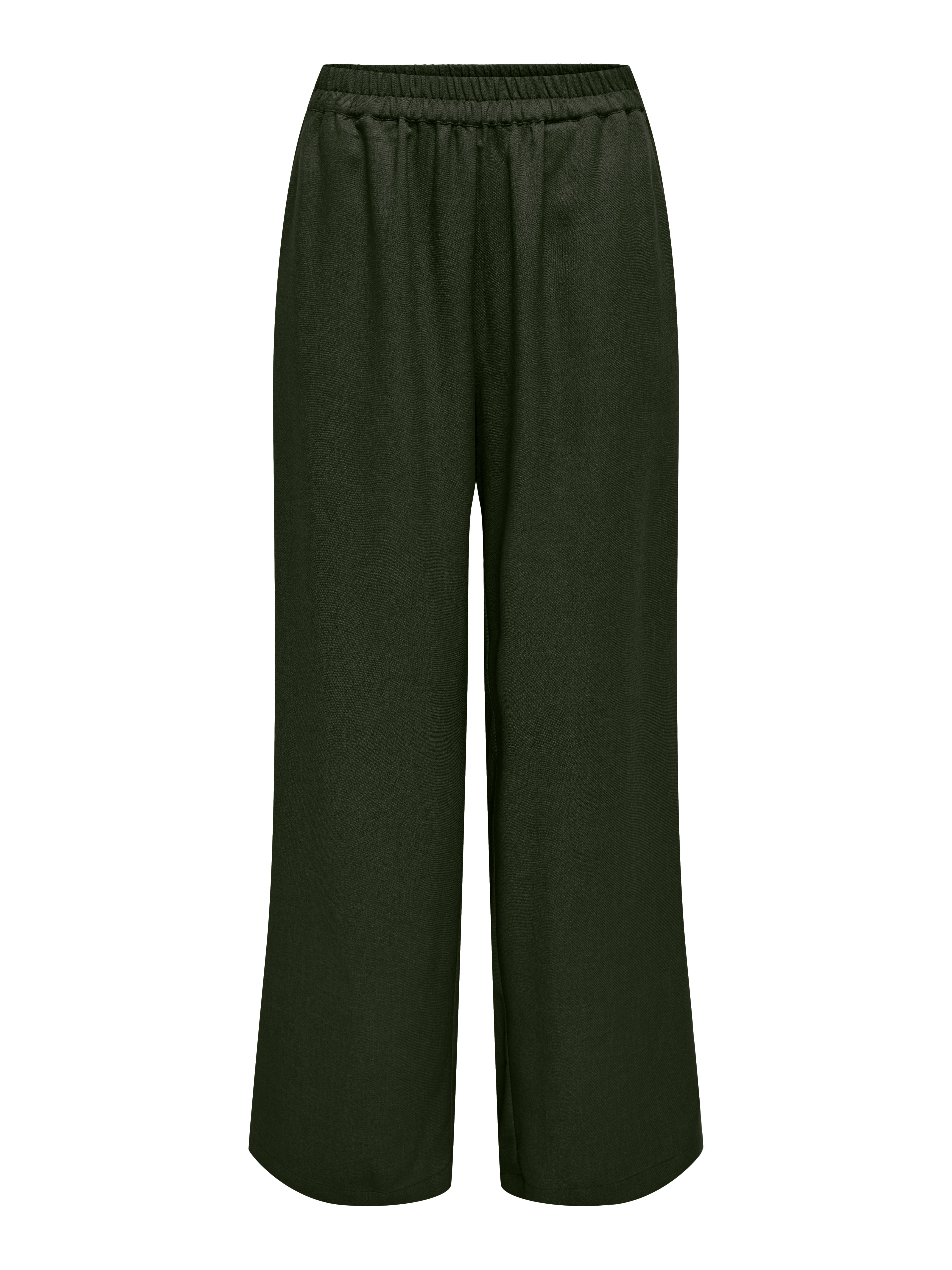 ONLLULU Normal geschnitten Hose mit weitem Beinschnitt Rosin