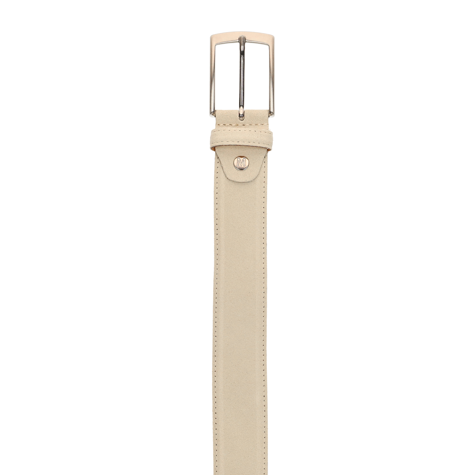 Beige suède riem