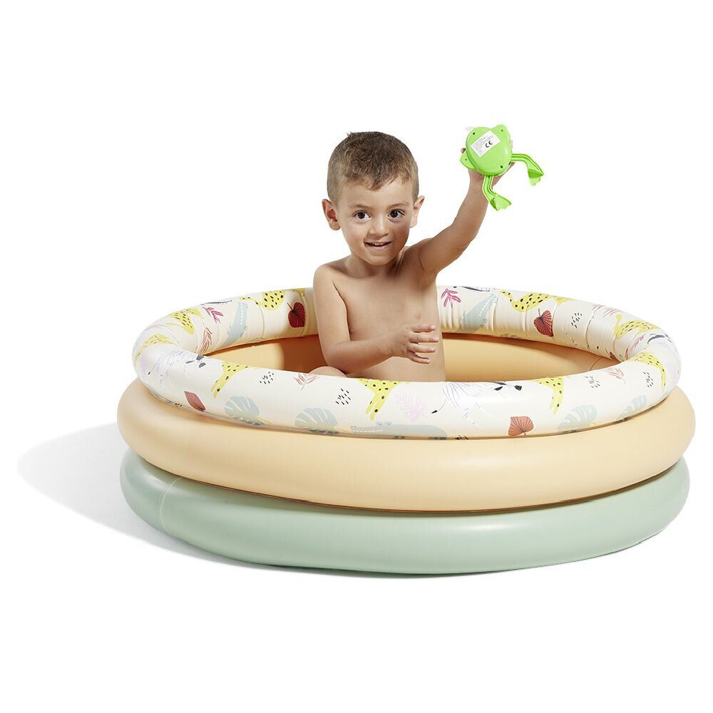 Piscinette enfant motif animaux Ø87xH25cm