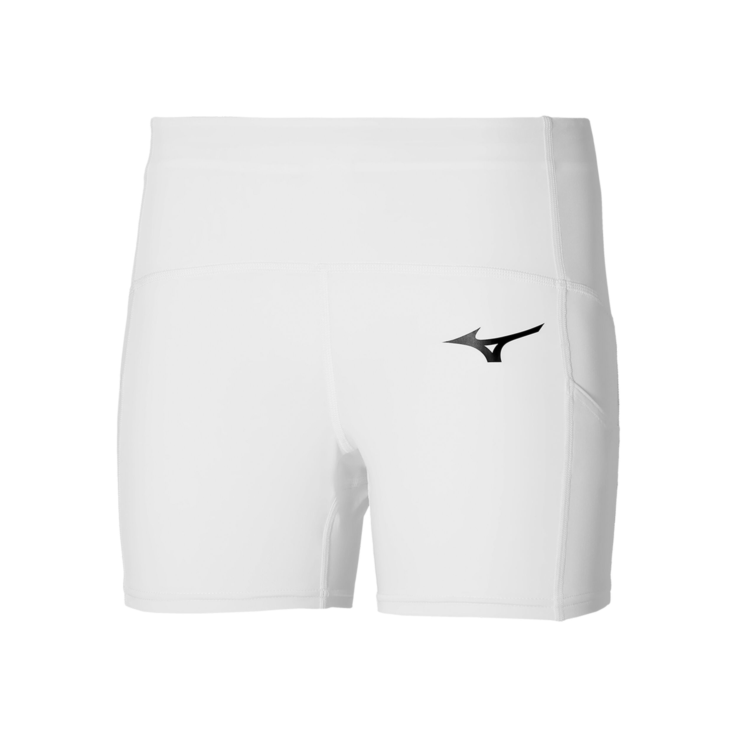 Mizuno Short Collant Tight Femmes - Blanc