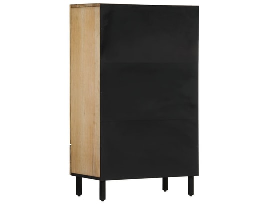VIDAXL - Bahut Buffet 60x33x100 cm bois de manguier massif