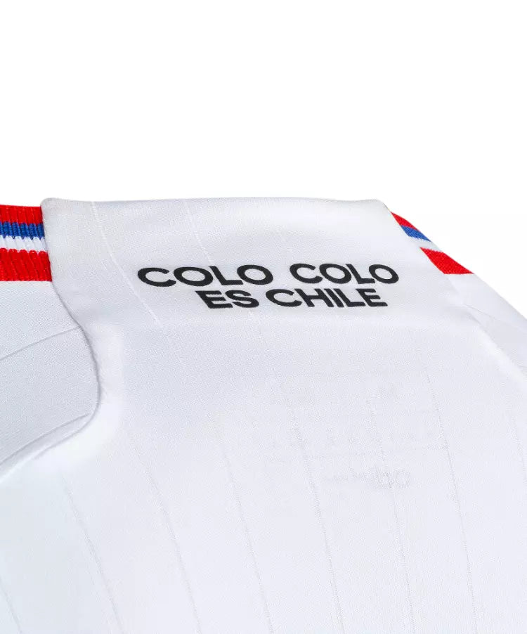 Colo-Colo Thuisshirt 2024   Bedrukking Vidal - Voetbalshirt Chili