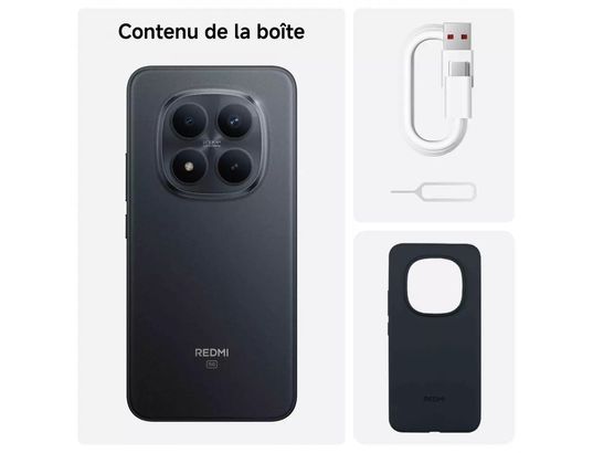 XIAOMI - Smartphone Redmi Note 15 Pro Plus Pro+ 12GB 512GB Black
