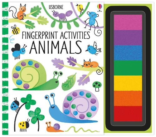 Fingerprint Activities Animals - Fingerprint Activities (Spiral bound)