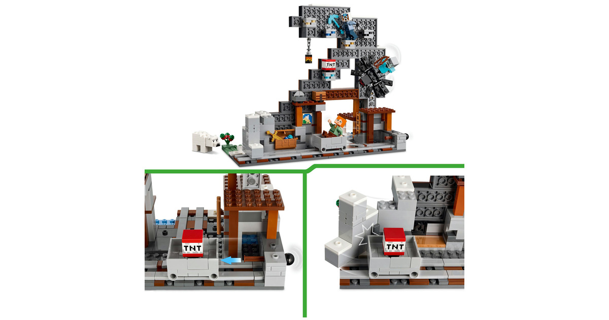 LEGOMinecraft - De pikhouweelmijn Constructiespeelgoed  (21277)