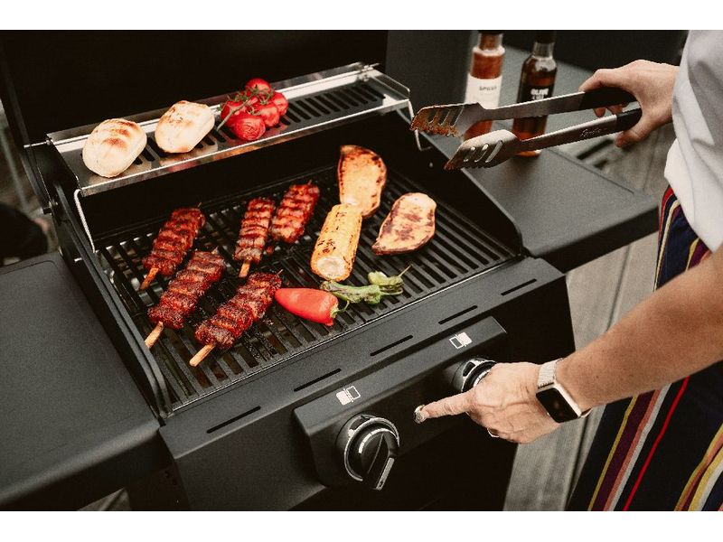 Enders Elektrogrill eCrave 2 Elektrogrill mit 2 Brennern und geräumigem Unterschrank
