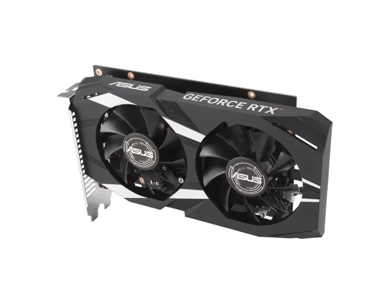 ASUS Dual GeForce RTX 3050 6GB - OC Edition - grafikkort - GF RTX 3050 - 6 GB GDDR6 - PCIe 4.0 - DVI, HDMI, DisplayPort