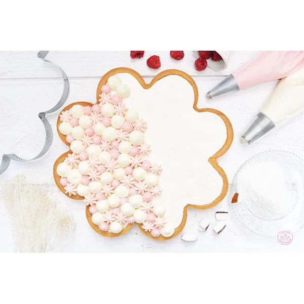 Cercle à tarte perforé Marguerite Scrapcooking