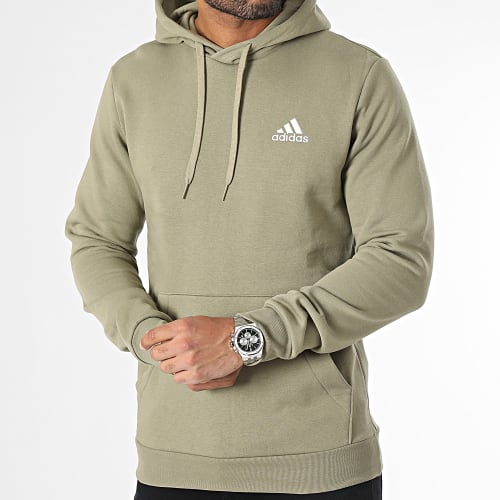 Sweat Capuche Feelcozy HL2274 Vert Kaki