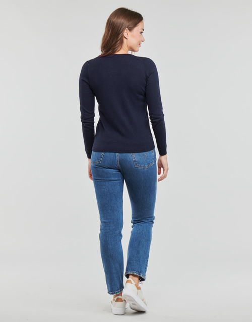 Esprit - SUS VNECK SWEAT - NAVY