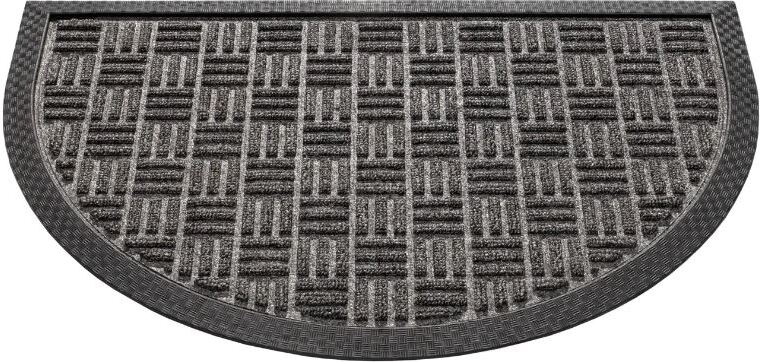 HQ Hamat deurmat halfrond Supreme antraciet 60 x 40 cm
