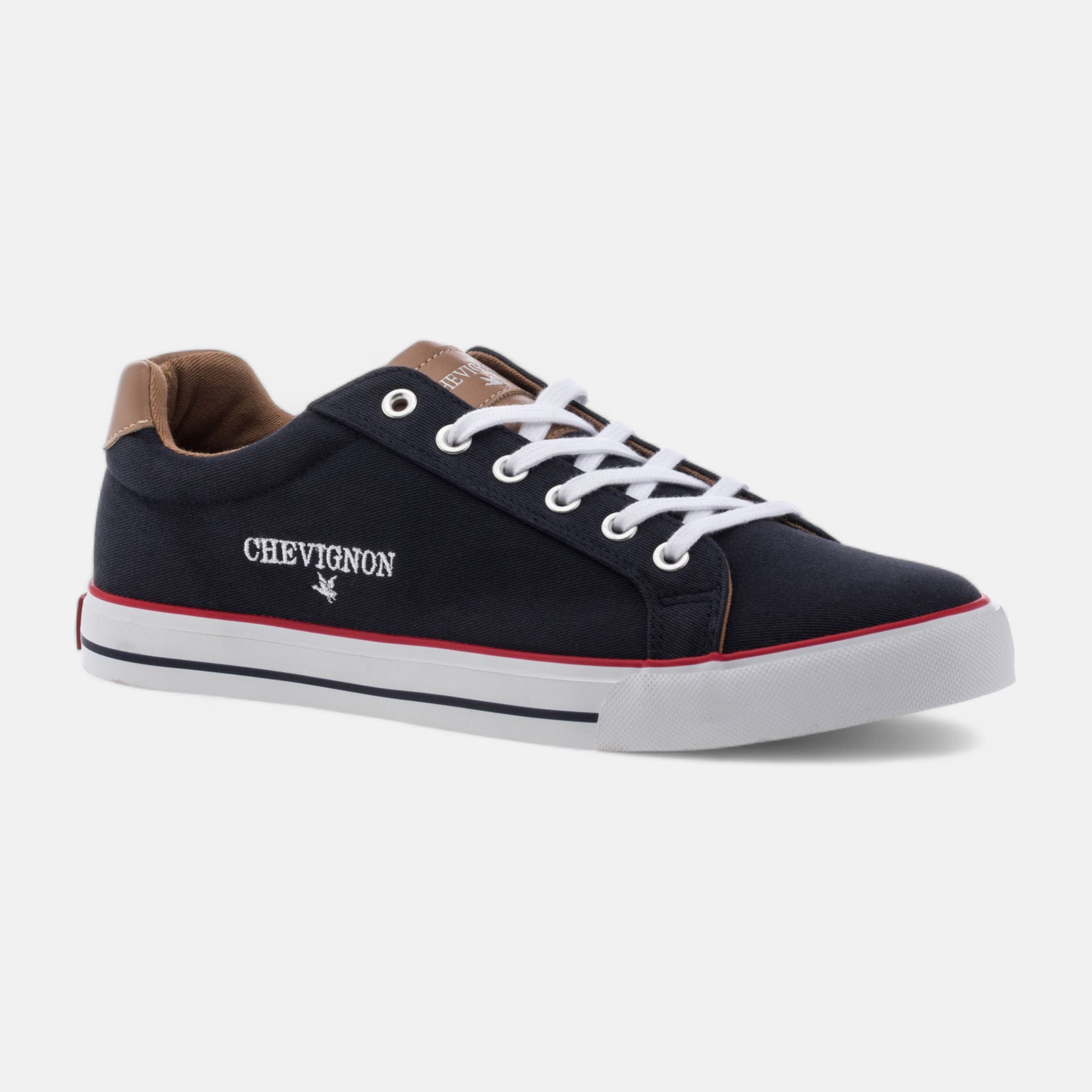 Baskets en toile Homme bleu marine