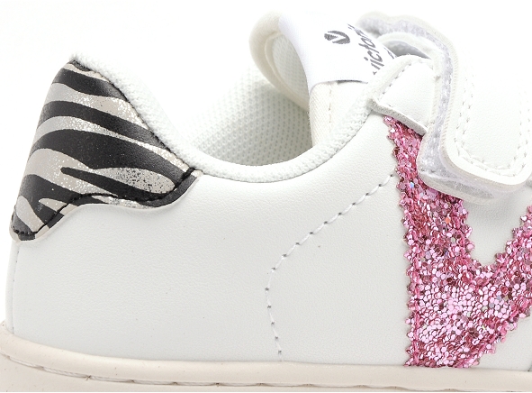 Victoria basses enfant tiempo efecto piel 1124106 blanc