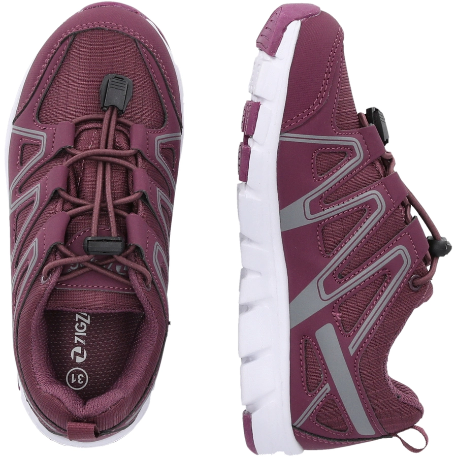 ZigZag Sneaker Bowfer 4170 Prune Purple