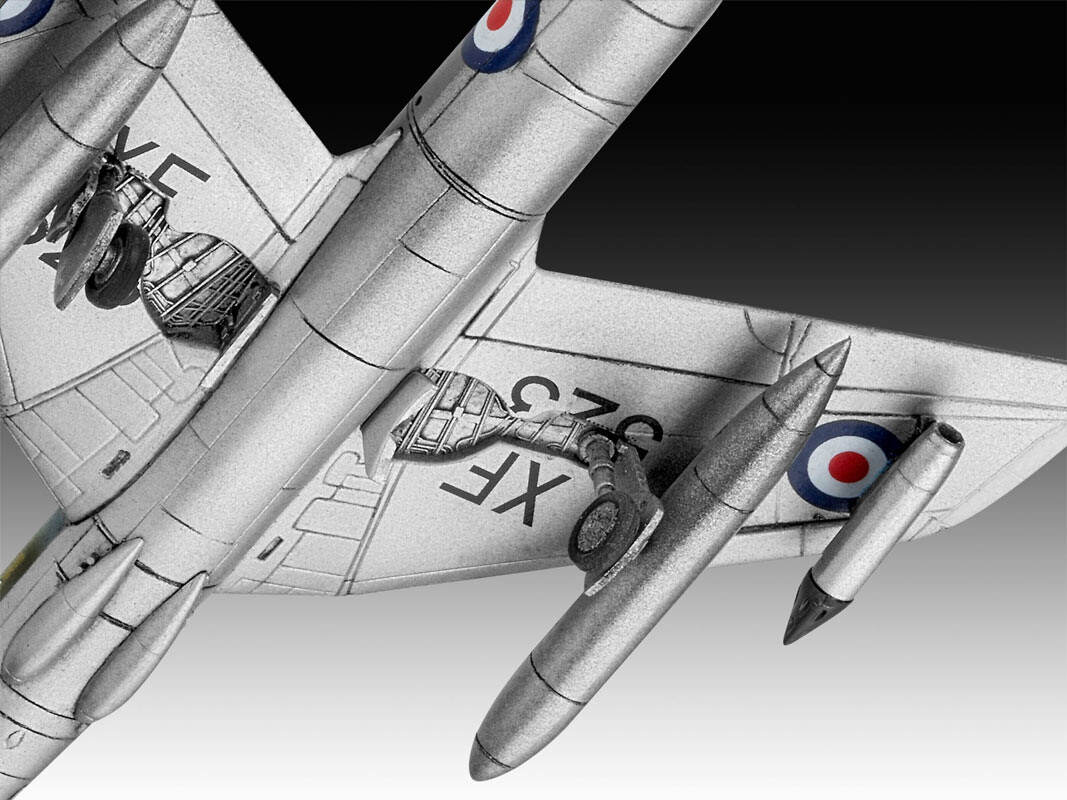 Revell - Hawker Hunter Fga.9 Fly Byggesæt - 1:144 - Level 3 - 03833
