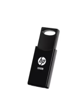 (2er Set) 32GB USB 2.0 Speicher Stick mit 140 MB/s Lesegeschwindigkeit (HPFD21232) - Schwarz / Blau