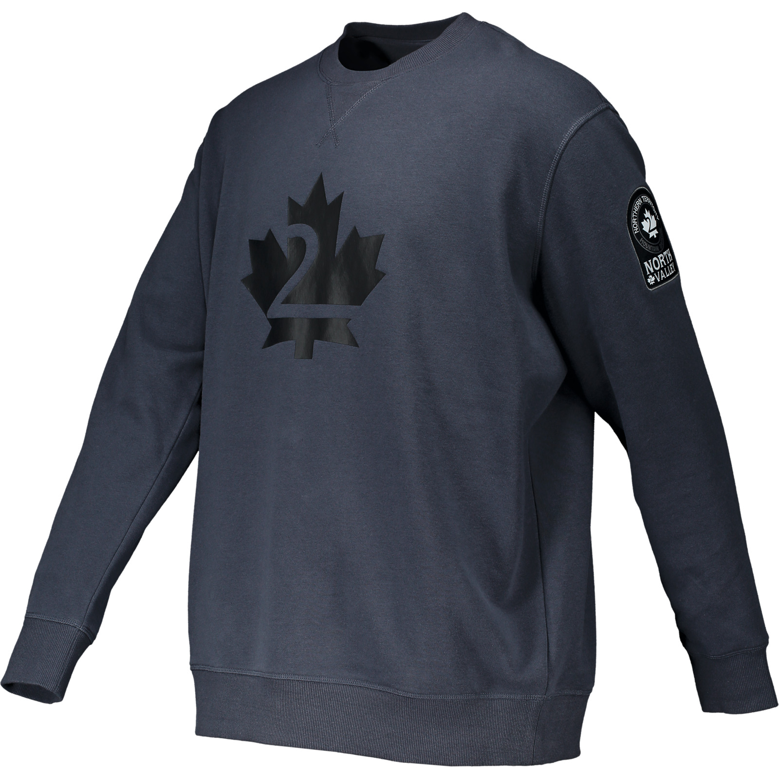 NV Embossed Sweat Hr., olive, L