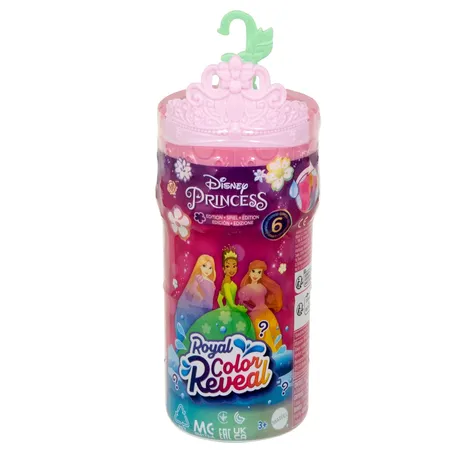 Mattel Disney Prinzessin Royal COLOR REVEAL kleine Puppen, 1 Stück