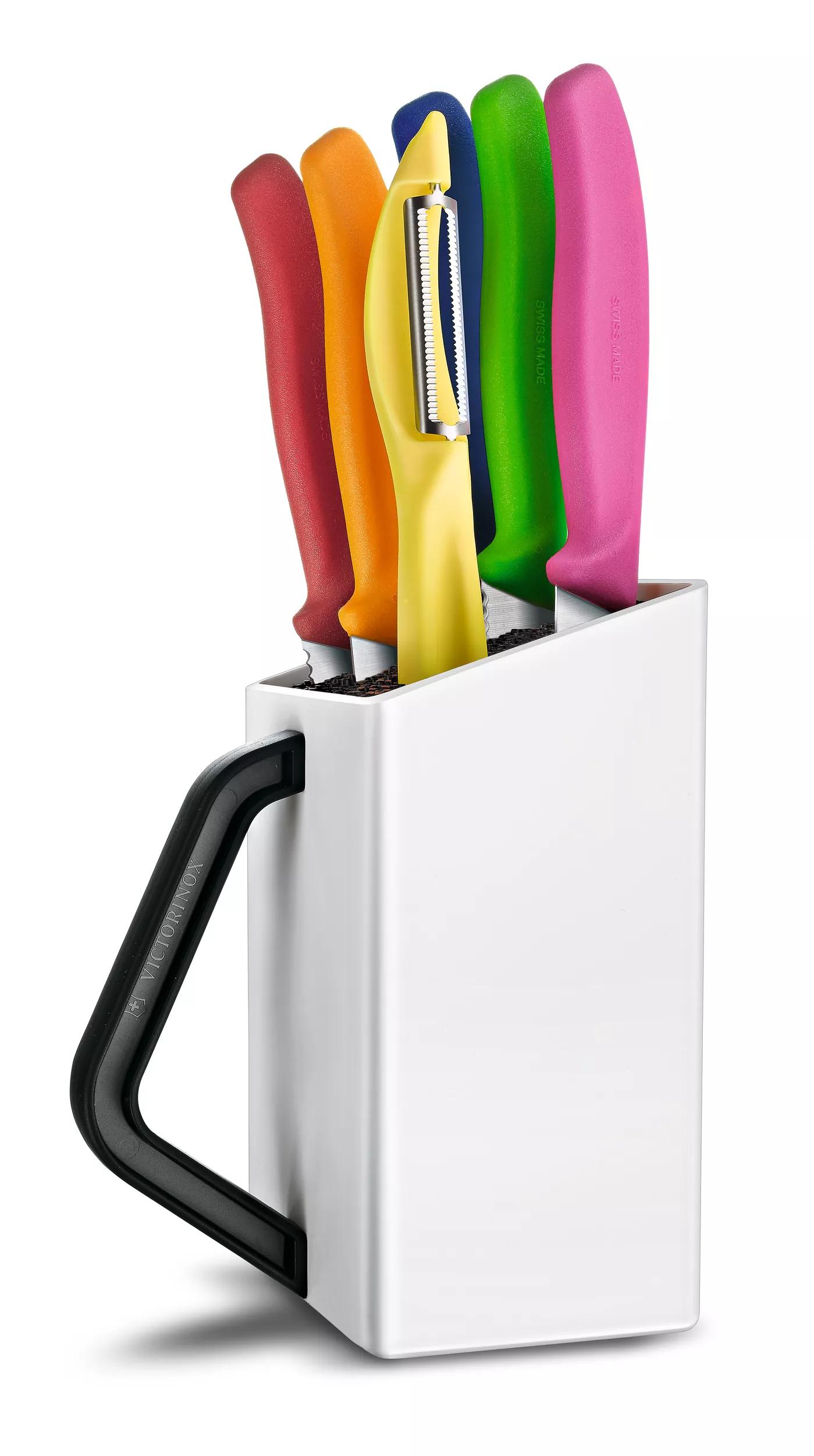 Swiss Classic Utility Block, 6-teilig-weiss