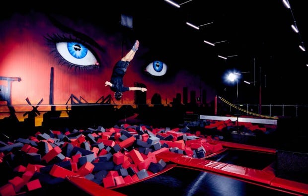 Trampolinpark in Duisburg