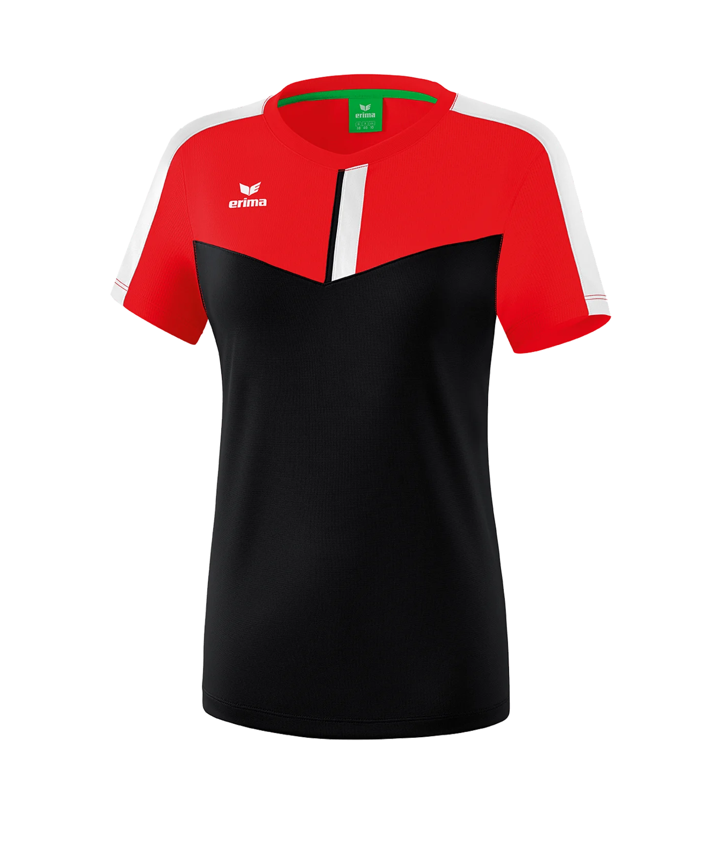 Erima Squad T-Shirt Damen Rot Schwarz