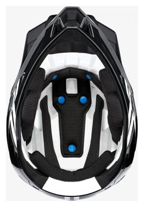 Casque Intégral 100% Trajecta Fidlock Noir/Blanc