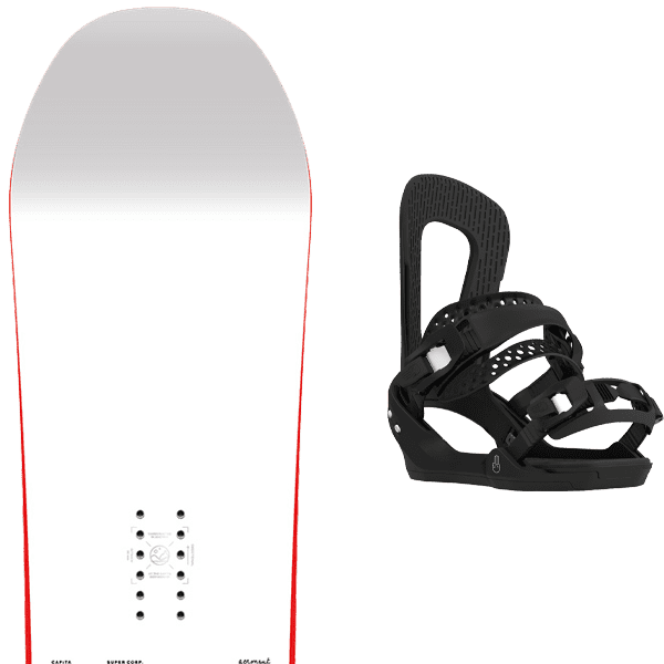 Pack snowboard CAPITA AERONAUT + Fix