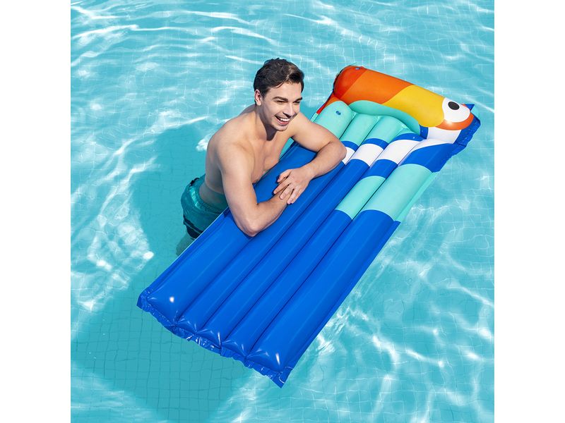 Bestway Luftmatratze Tropical Bird 183 x 76 cm Assortiert Super Surf Air Mat
