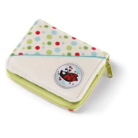 NICI Classic Bear Geldbeutel mit Marienkäfer, 12 x 9,5 cm