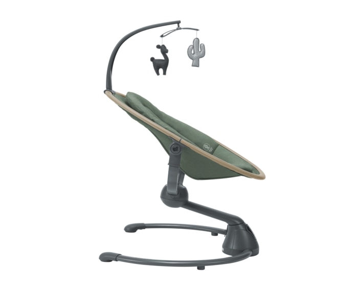 Cassia Elektrische Schaukel 0 - 6 M   0 - 9 kg    Automatische Bewegungserkennung  |    Um 360° drehbarer Sitz  |    12 beruhigende Melodien  |    Besonders geringes Gewicht |