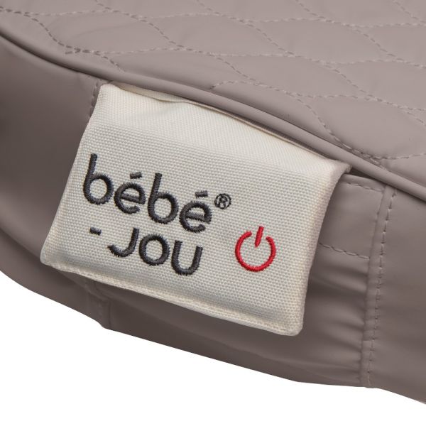 Bebe-Jou Verwarmd Waskussen - Quilted Waves - Chalk Brown
