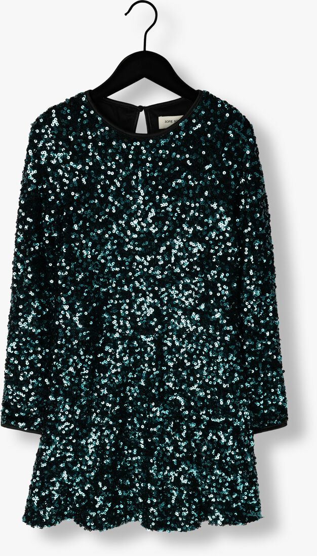 SOFIE SCHNOOR groene sofie schnoor mini jurk g234215