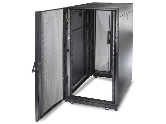 APC Netzwerkschrank NetShelter SX AR3104 24HE / Schwarz 19