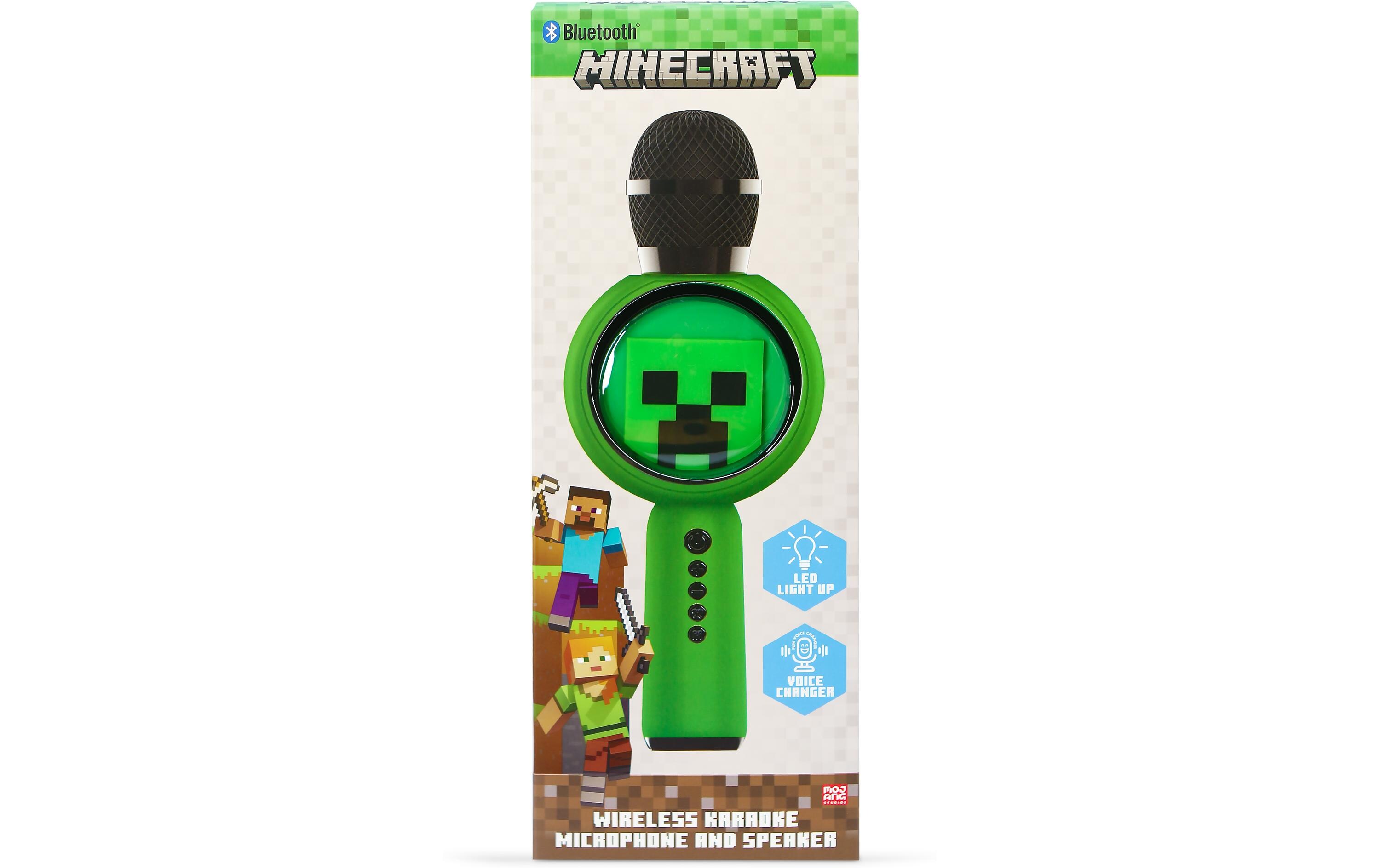 Minecraft Karaoke-MikrofonMit LED-Leuchten