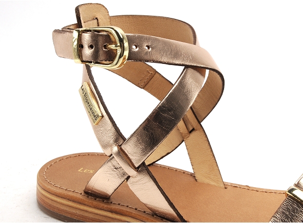 Les tropeziennes nu pieds plats femme hepana f or