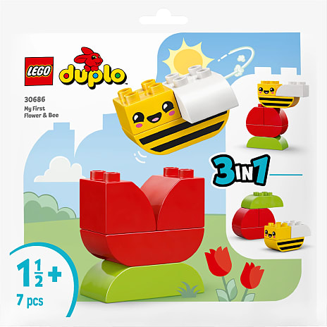 LEGO DUPLO min første blomst og bi 30686