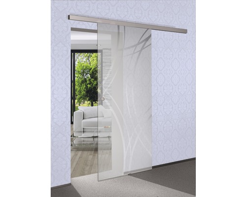Pertura Tangente glazen schuifdeurvleugel 920 x 2050 x 8 mm voor Selir rechtse montage