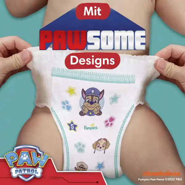 Baby Dry Nappy Pants Gr. 5 (12-17kg) Monatsbox Paw Patrol