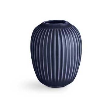Kähler  Hammershøi vase, indigo - H: 10 cm.
