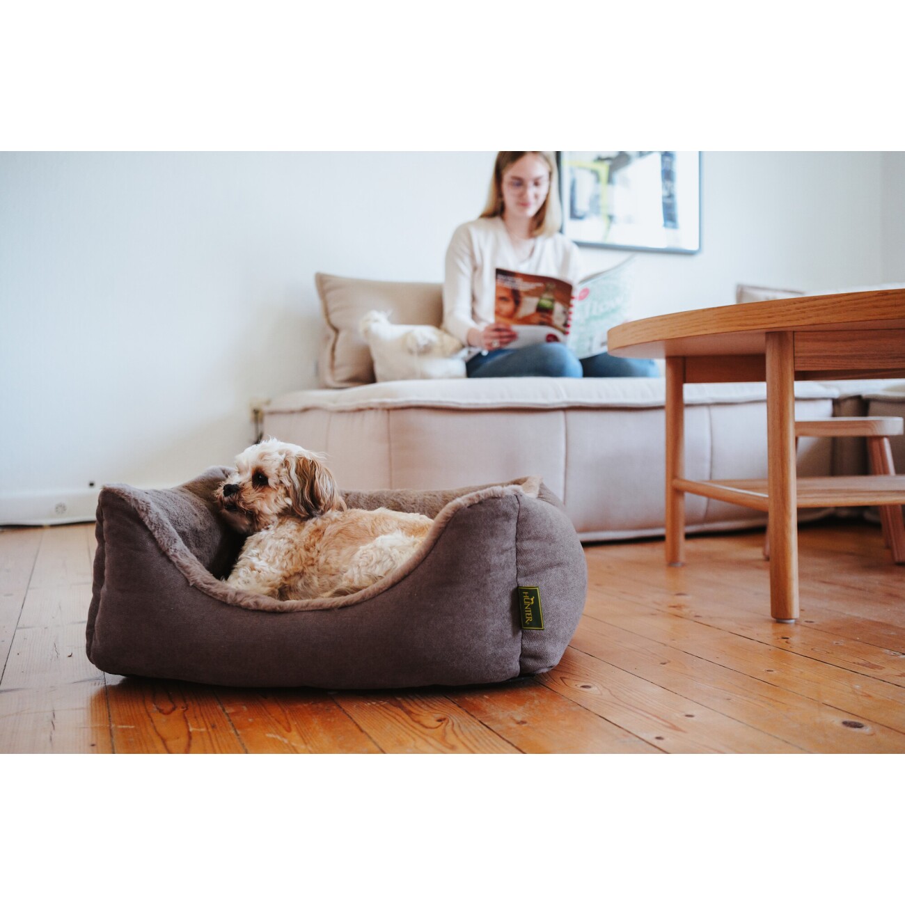 Hunter Orthosofa Rockford braun 100x70 cm