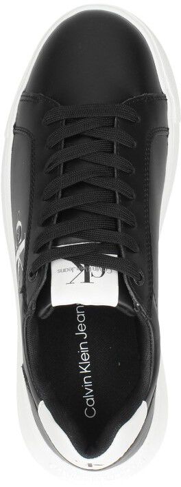 Calvin Klein Chunky Cupsole Monologo W zwart