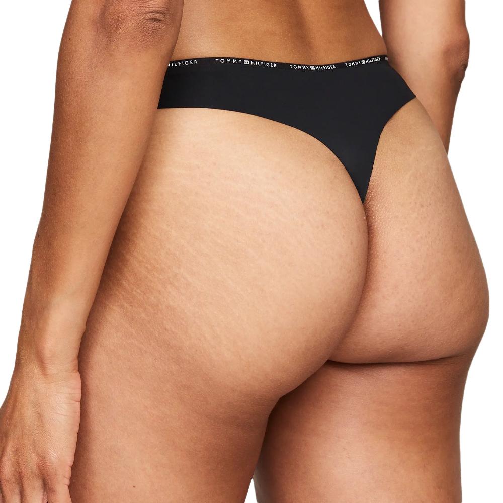 Tommy Hilfiger String Noir Femme Tommy Hilfiger ThongDS