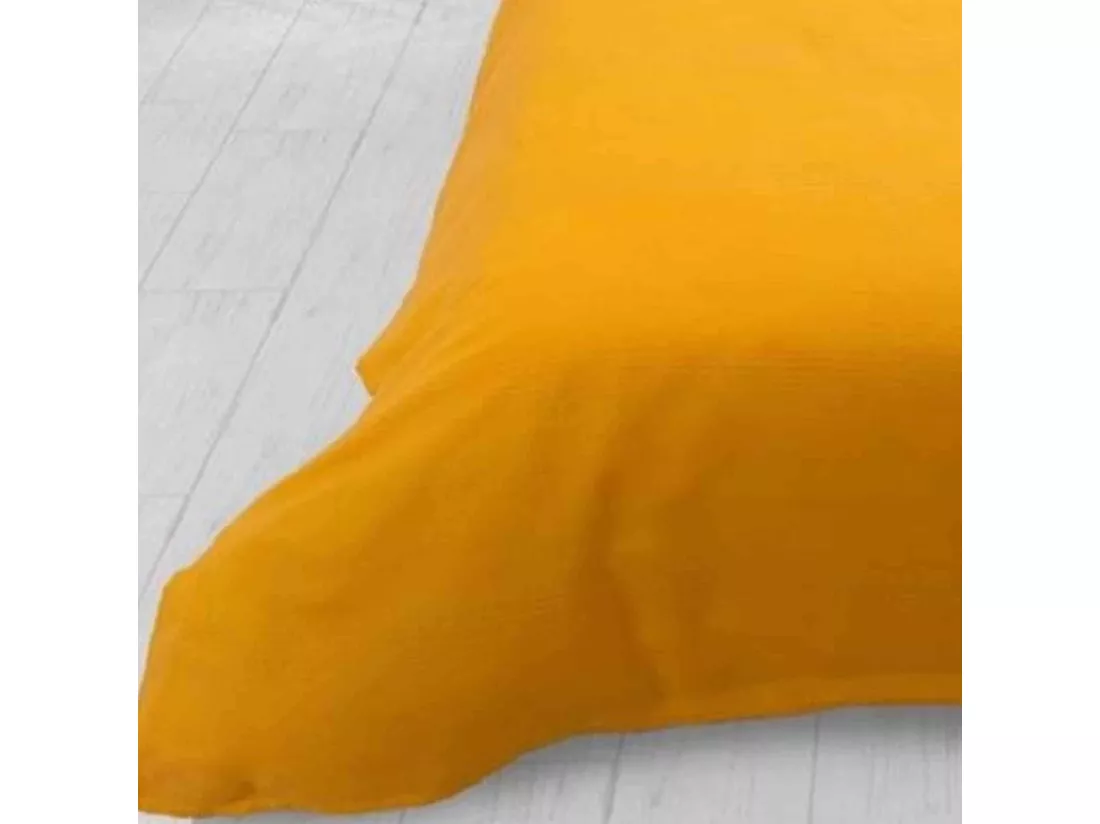Jeté de lit Adèle moutarde 180x220 cm