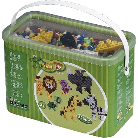 Hama maxi perler 3000 stk. - mix