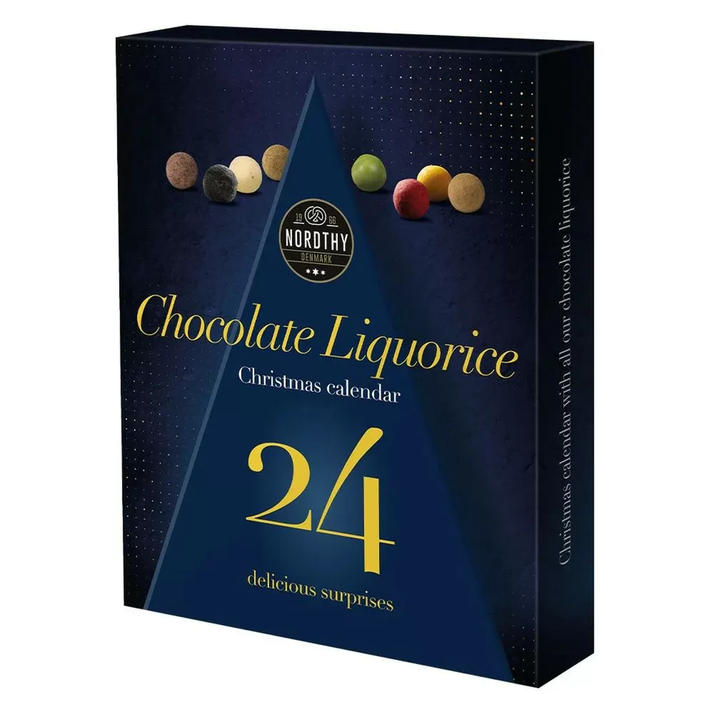 Nordthy Julekalender Lakridskugler - 260 g