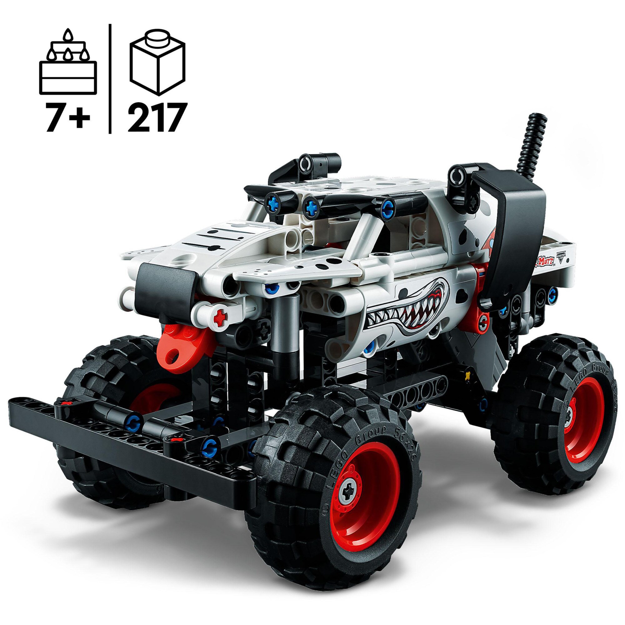 LEGO Konstruktionsspielzeug Technic Monster Jam Monster Mutt Dalmatian