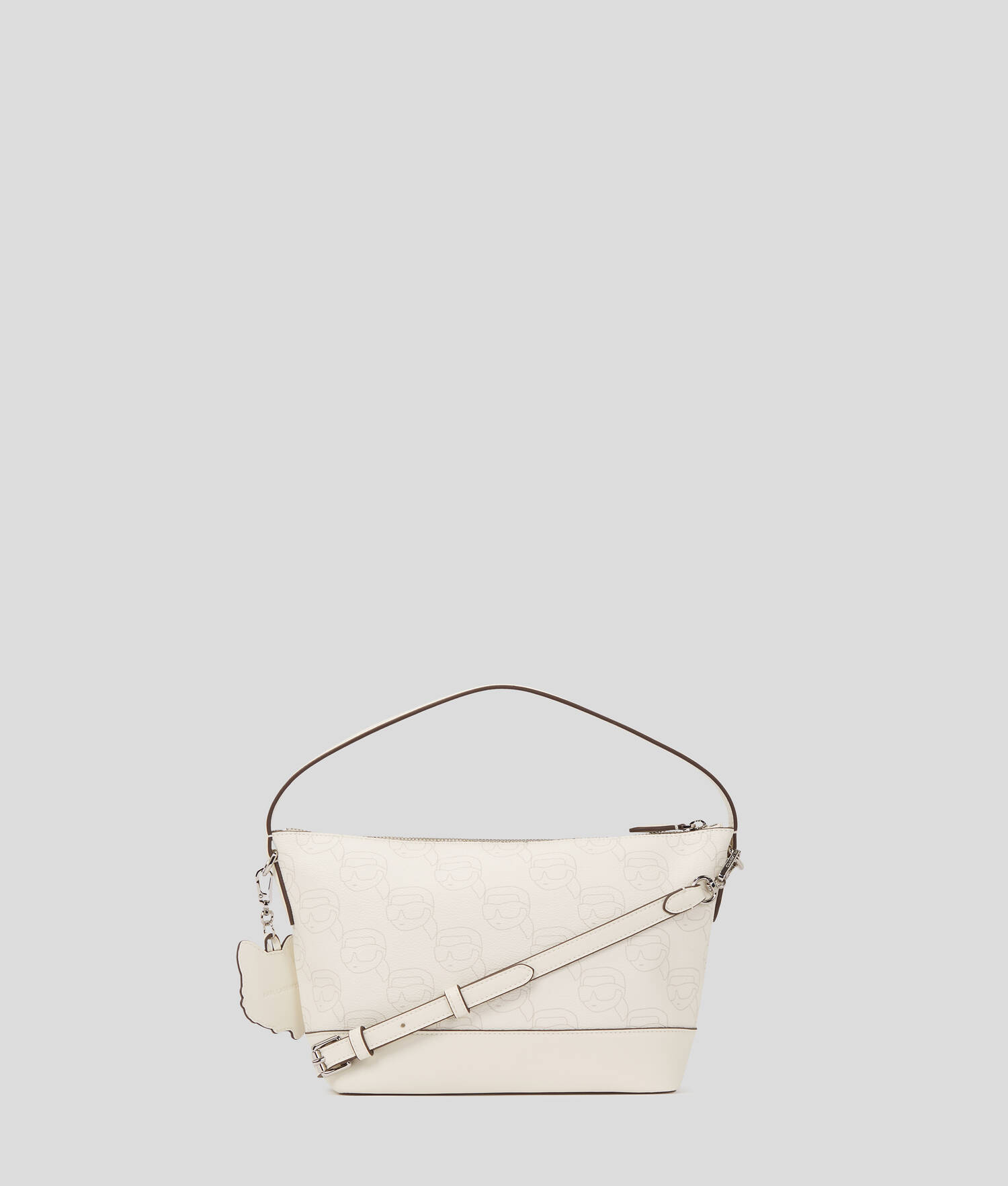 SAC BANDOULIÈRE IKON - Blanc cassé NFT imprimé sur toute la surface