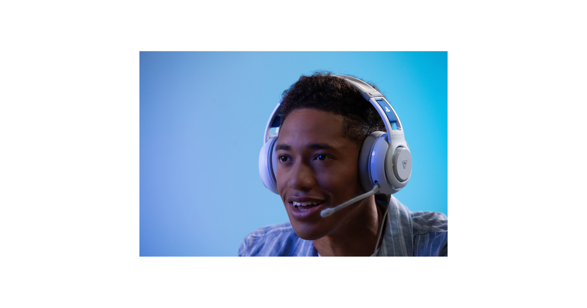 Turtle BeachAtlas 200 bekabelde gamingheadset over-ear gaming headset  (Wit, PlayStation 4, PlayStation 5)