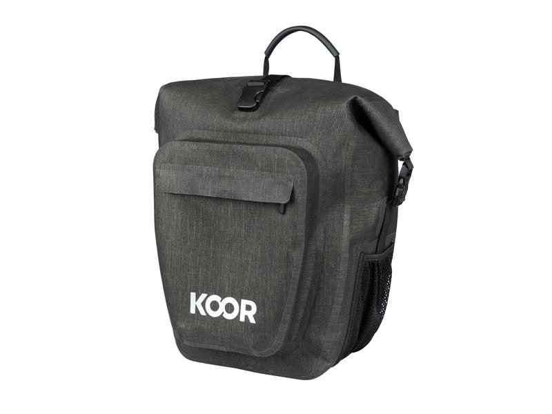 KOOR Gepäckträgertasche Maggia 20L Wasserdichte und robuste Velotasche