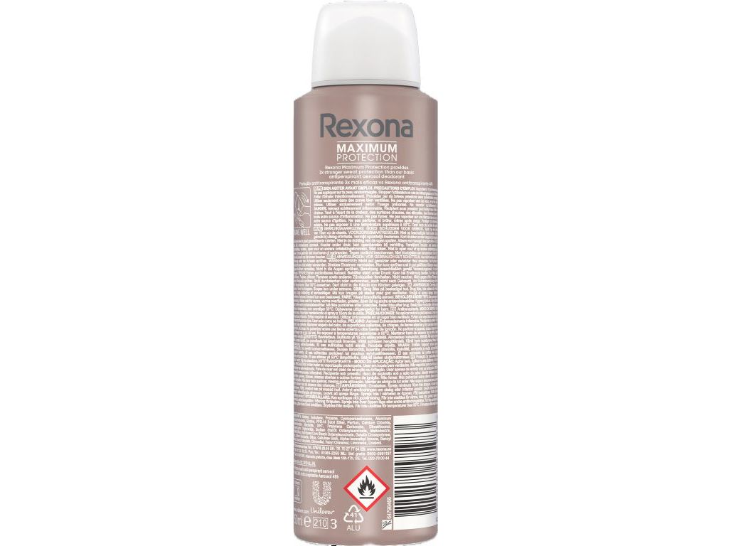 DESODORIZANTE REXONA SPRAY CLEAN SCENT 150ML